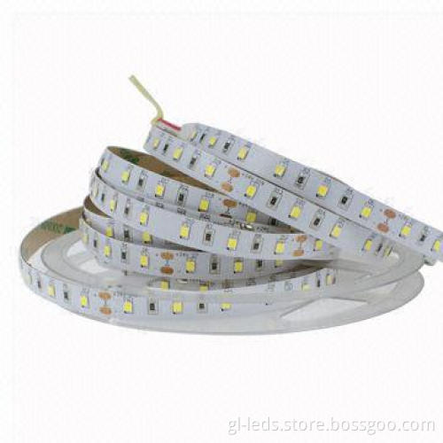 UL Mark Waterproof LED Strip with 24V DC Working Voltage and 60W Power, 5-year Warranty